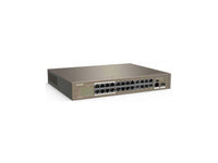 Tenda 16-Port Fast Ethernet Switch with 16-Port PoE