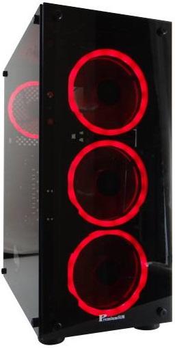 Gaming Case NO PSU 4 LED Fan