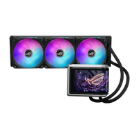 ASUS ROG RYUO IV 360mm ARGB AIO Liquid CPU Cooler 6.67-inch AMOLED Display Asetek Gen8 V2 Pump 3x120mm Fans