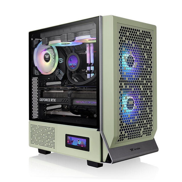TT CASE, CERES 300 TG ARGB MATCHA GREEN