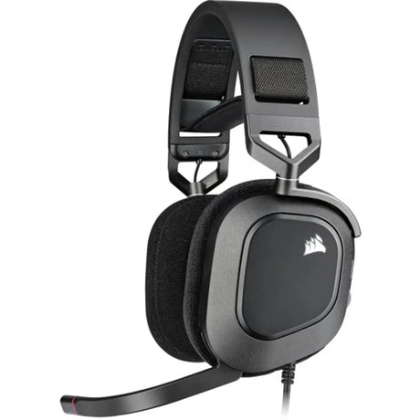 Corsair HS80 RGB USB Wired Head-band Gaming Carbon Headset