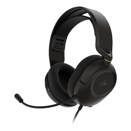 HS35 v3 Carbon Gaming Headset, Universal 3.5mm connectivity, PC, MAC, Playstation, Mobile
