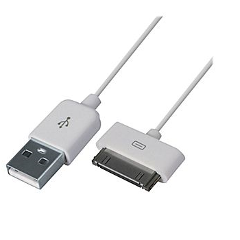Male USB to 30 Pin iPad Cable