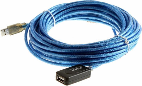 USB Extension Cable M-F 10.0M W Booster