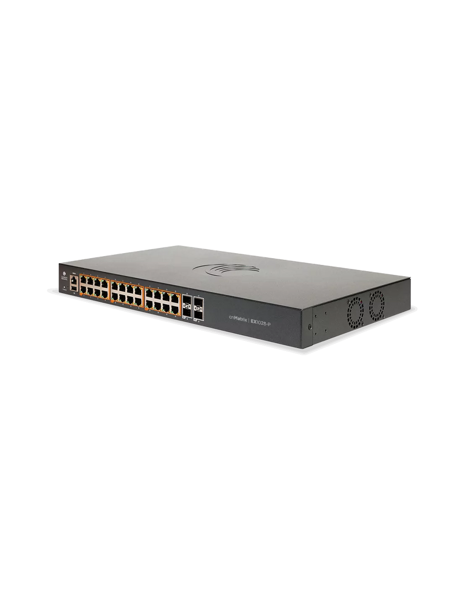 Cambium cnMatrix Enterprise 24 port with 4 SFP uplink PoE+ Switch