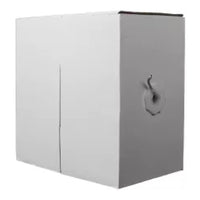 Essential CAT5e Indoor Ethernet Cable 305m Grey Solid Copper UTP Pull Box