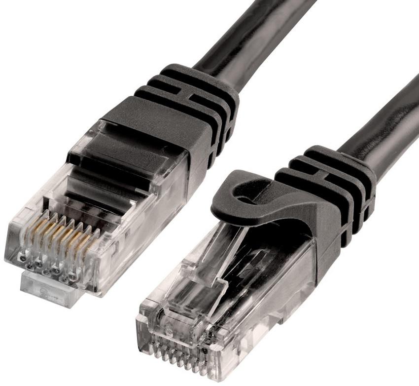 CAT5E 15MTR Black