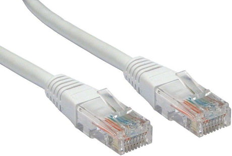 10 MTR CAT6 Flylead Light Grey