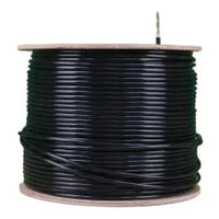 Essential CAT6 UV Outdoor Ethernet Cable 305m Black Solid Copper SF/TP Pull Box