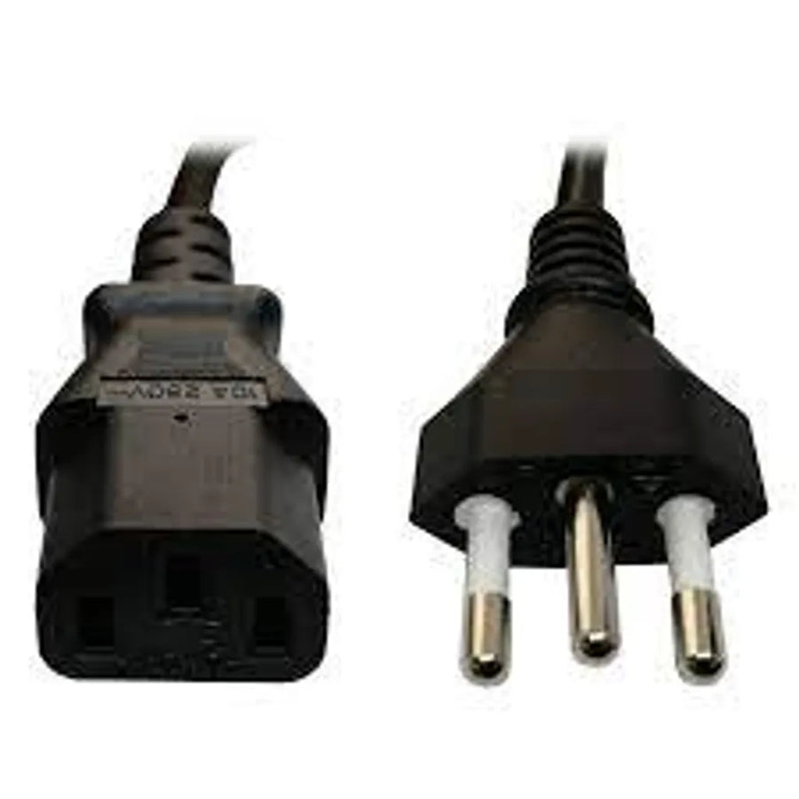 Power Cord South Africa Plug to IEC C13 10A