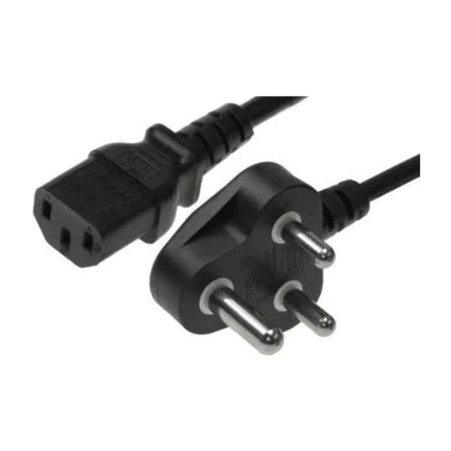 RCT 3-Pin Power Cable with IEC Plug 1.8m