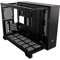 Corsair 2500X Midi Tower ATX PC Case Tempered Glass Side Panel (Black) - Image 3