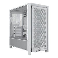 Corsair 4000D FRAME Midi-Tower ATX PC Case White Tempered Glass - Image 2