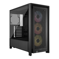 Corsair FRAME 4000D RS ARGB Midi-Tower ATX PC Case Black Tempered Glass 3x 120mm Fans - Image 3