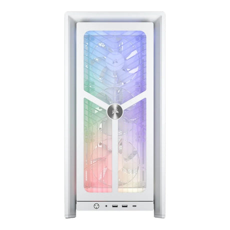 FRAME 4000X RS Mid-Tower PC Case, 4x RS Fans, White