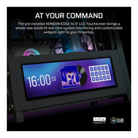 Corsair Frame 4000D LCD RS ARGB Premium Mid-Tower PC Case Black 14.5-inch LCD 4x RS120 ARGB Fans Dual 360mm - Image 3