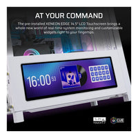 Corsair Frame 4000D LCD RS ARGB Mid-Tower PC Case White 14.5-inch LCD Touchscreen 4 RS120 Fans Dual 360mm - Image 5