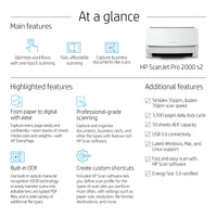 HP ScanJet Pro 2000 S2 Scanner - Image 3