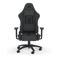 Corsair TC100 RELAXED Gaming Chair Black Grey Soft Fabric