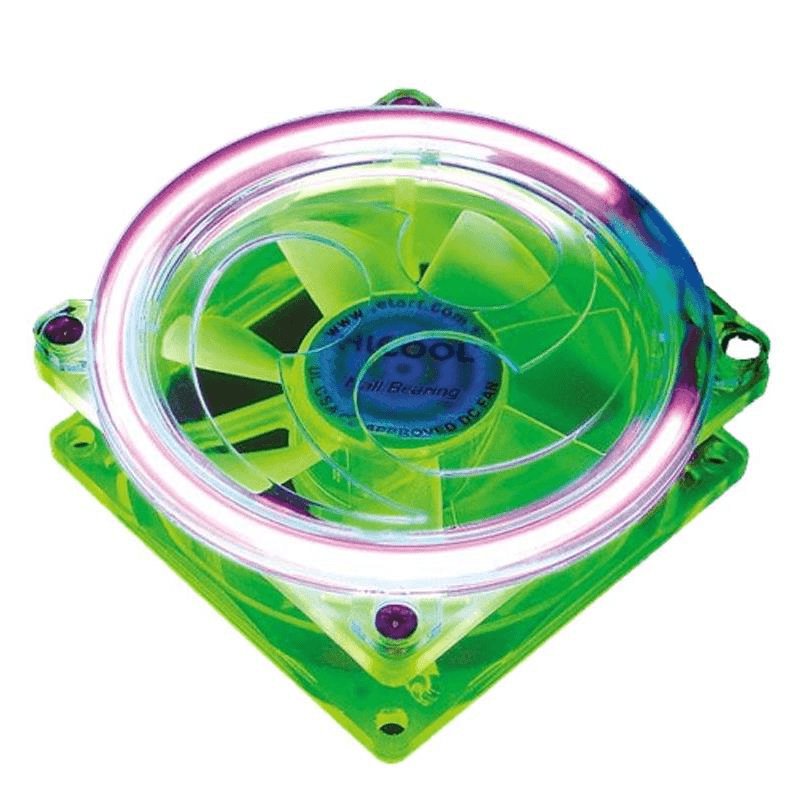 Jetart UV Ccfl Fan Green 80x80x25mm