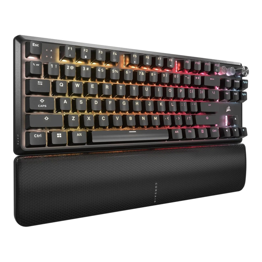 Corsair K70 Pro TKL MGX V2 Mechanical Gaming Keyboard Hall Effect Switches 8000Hz Rapid Trigger Wrist Rest NA