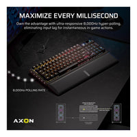 Corsair Vanguard Pro 96 Hall Effect Gaming Keyboard MGX Hyperdrive Switches 8000Hz LCD Screen NA Layout - Image 2