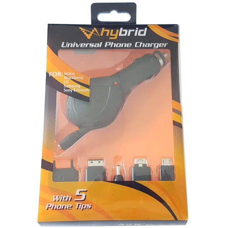 Universal Car Phone Charger 5IN1