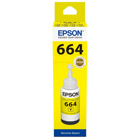 Epson 664 Ink Bottle Yellow EcoTank Original 70ml Single-pack