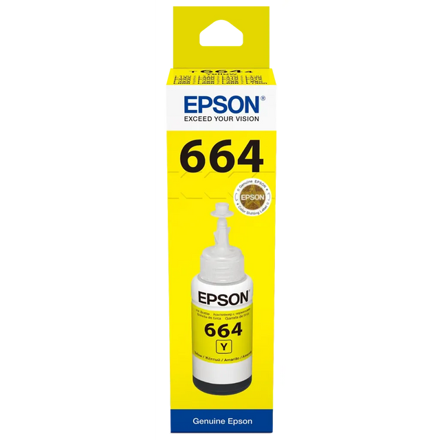 Epson 664 Yellow EcoTank Ink Bottle 70ml