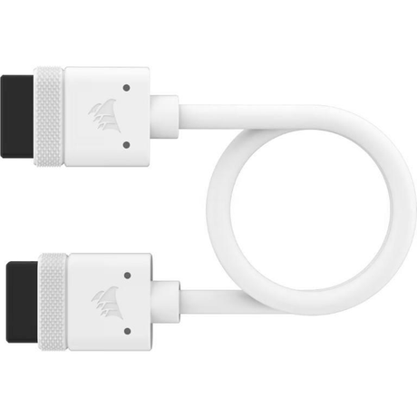 Corsair iCUE LINK Cable, 2x 200mm with Straight connectors, White