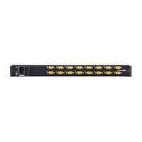 16P PS/2 USB VGA 19'' LCD KVM Switch W/(USA KB/SPKB)/W/(US/EU) CORD ATEN