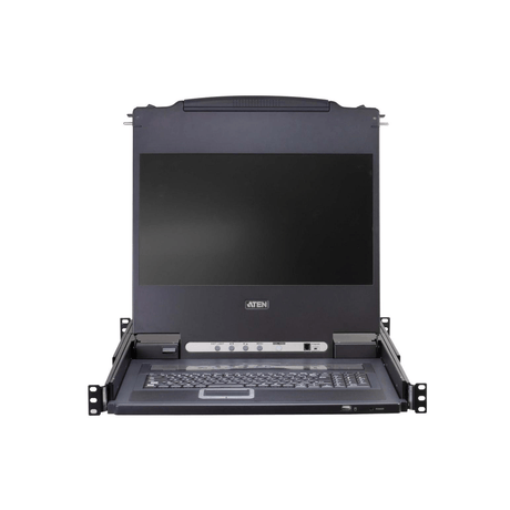 ATEN 16-Port 19'' VGA LCD Integrated USB, PS2 Combo KVM