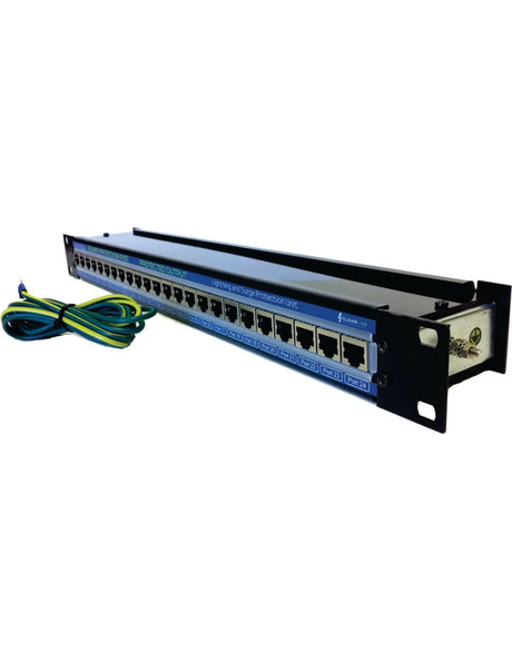 Clearline Clear Line 24 Port Gigabit Rackmount PoE Surge Arrestor