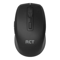 RCT 2.4GHz Wireless Optical Mouse 6-Button Silent Click Adjustable DPI Black