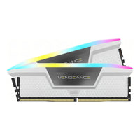 Corsair VENGEANCE RGB DDR5 32GB (2 x 16GB) DDR5 6000 CL38-44-44-96 1.35V Intel XMP & AMD EXPO - White