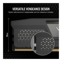 Corsair Vengeance 32GB DDR5-6000 Desktop Memory Kit 2x16GB CL38 AMD EXPO Intel XMP Grey - Image 4