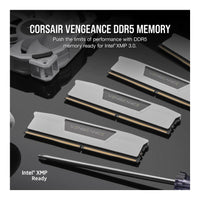 Corsair Vengeance 32GB DDR5-6400 Desktop Memory Kit 2x16GB CL36 AMD EXPO Intel XMP White - Image 3
