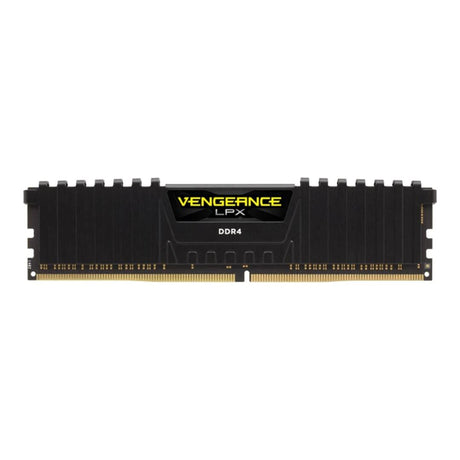 Corsair VENGEANCE® LPX 8GB (1 x 8GB) DDR4 DRAM 2666MHz C16 Memory Kit, 16-18-18-35, 1.2V, Black