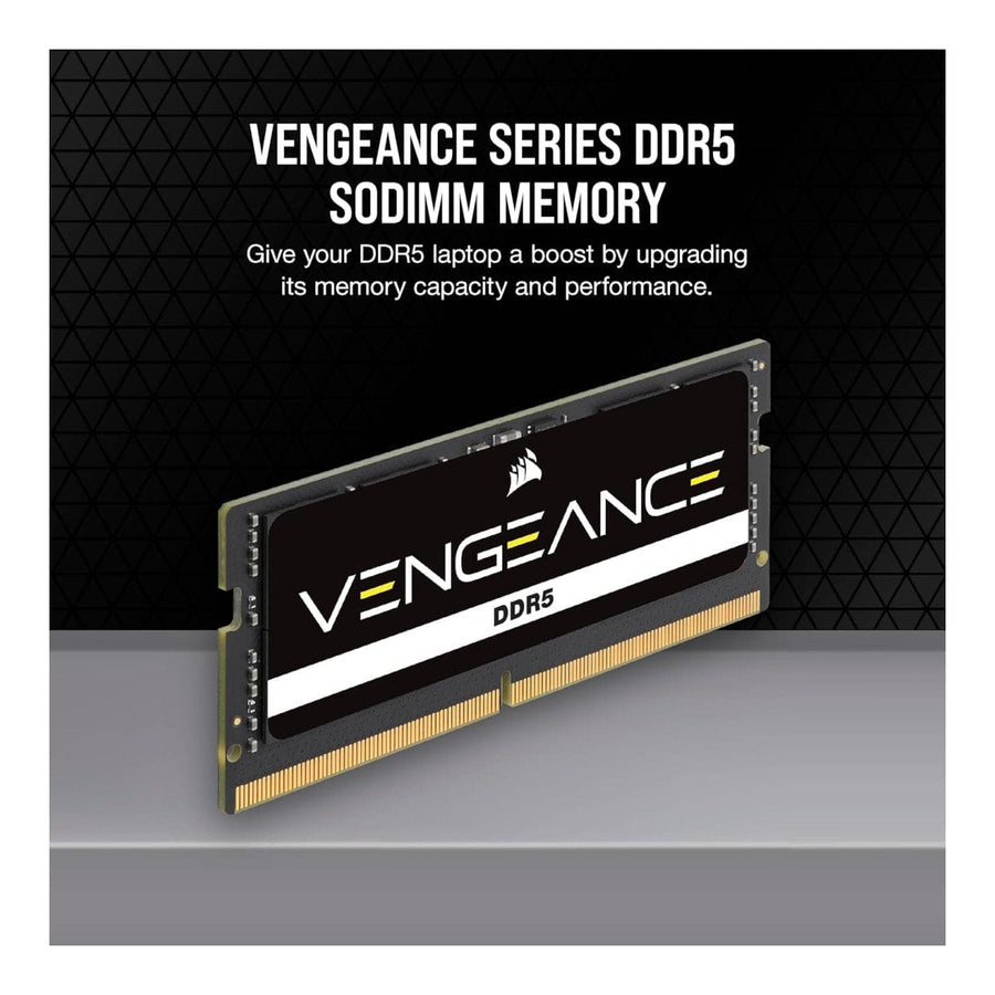 Corsair Vengeance 24GB DDR5-5600 SO-DIMM Laptop Memory CL48 Intel Compatible