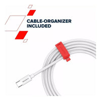 CANYON cable CC100AB C-C 100W Braided 2m White - Image 5
