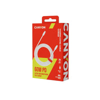 CANYON cable CC60AB C-C 60W Braided 2m White