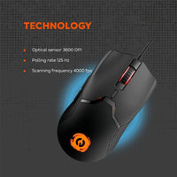 CANYON mouse Carver GM-116 6buttons Wired Black - Image 3