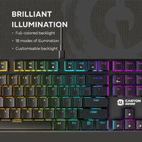 CANYON keyboard Cometstrike GK-55 EN Wired - Image 3