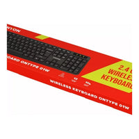 CANYON keyboard KB-W01 Wireless Black - Image 5