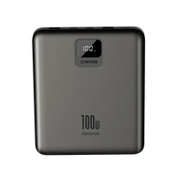 CANYON power bank PB-2008 LED FLAT 20000 mAh PD100W QC3.0 Dark Grey