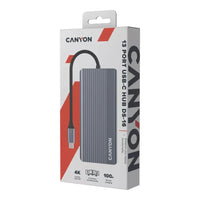 CANYON hub DS-16 13in1 4k USB-C Grey - Image 4