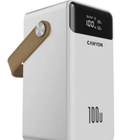 CANYON power bank OnPower 610 metal 60000 mAh PD100W White - Image 3