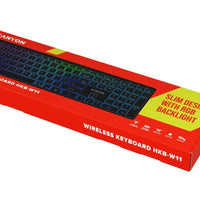 CANYON keyboard HKB-W11 UK/US RGB Dual Mode Wireless Black - Image 3