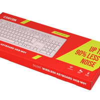 CANYON keyboard HKB-W01 UK/US AAA Wireless Beige - Image 2