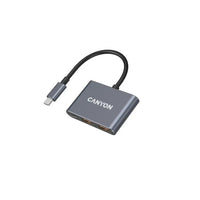CANYON hub DS-3 3in1 USB-C Dark Grey - Image 2